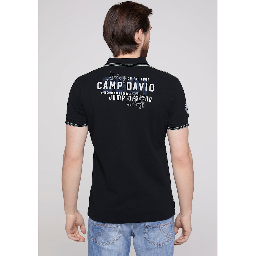 CAMP DAVID Poloshirt