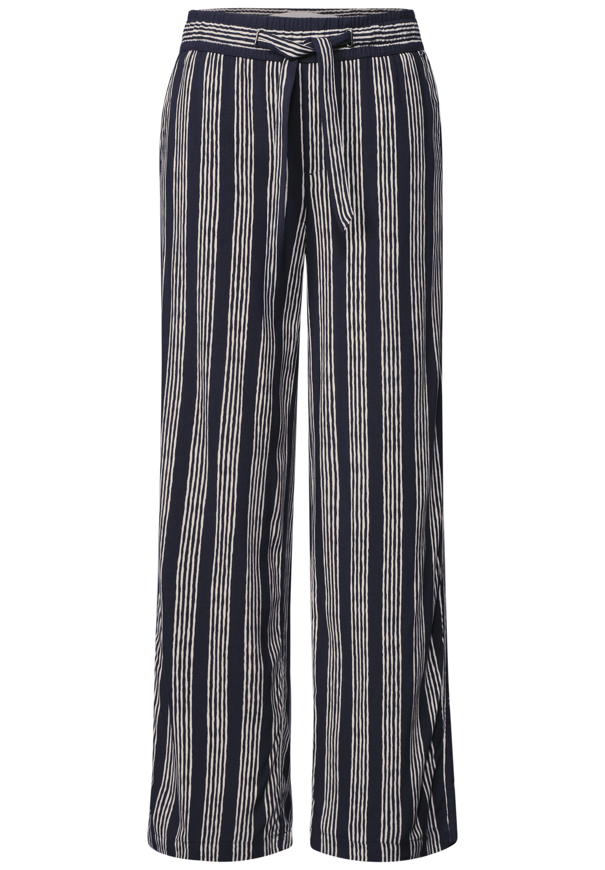 STREET ONE Stoffhose »Style Emee«  Sommerhose im Loose Fit / mit Streifen