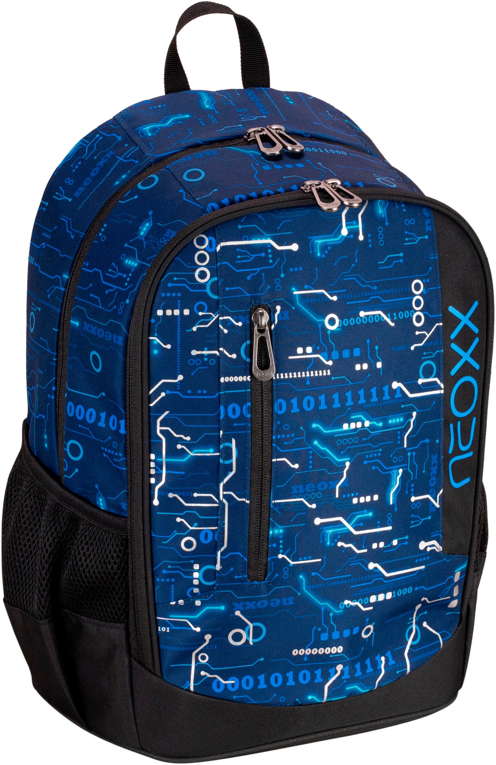 neoxx Schulrucksack »Flow, Next Level«, teilweise aus recyceltem Material