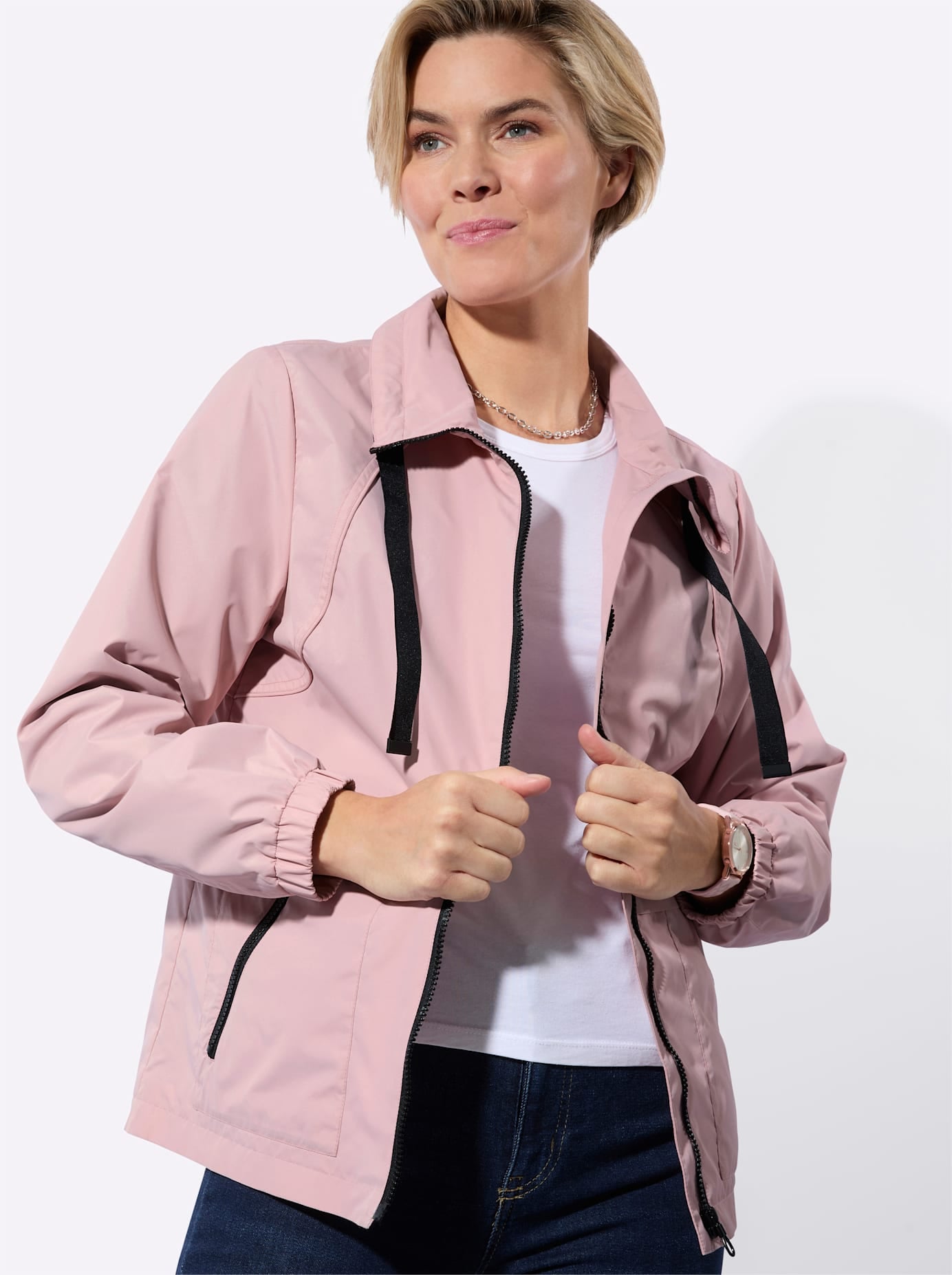 Classic Basics Langjacke ohne Kapuze