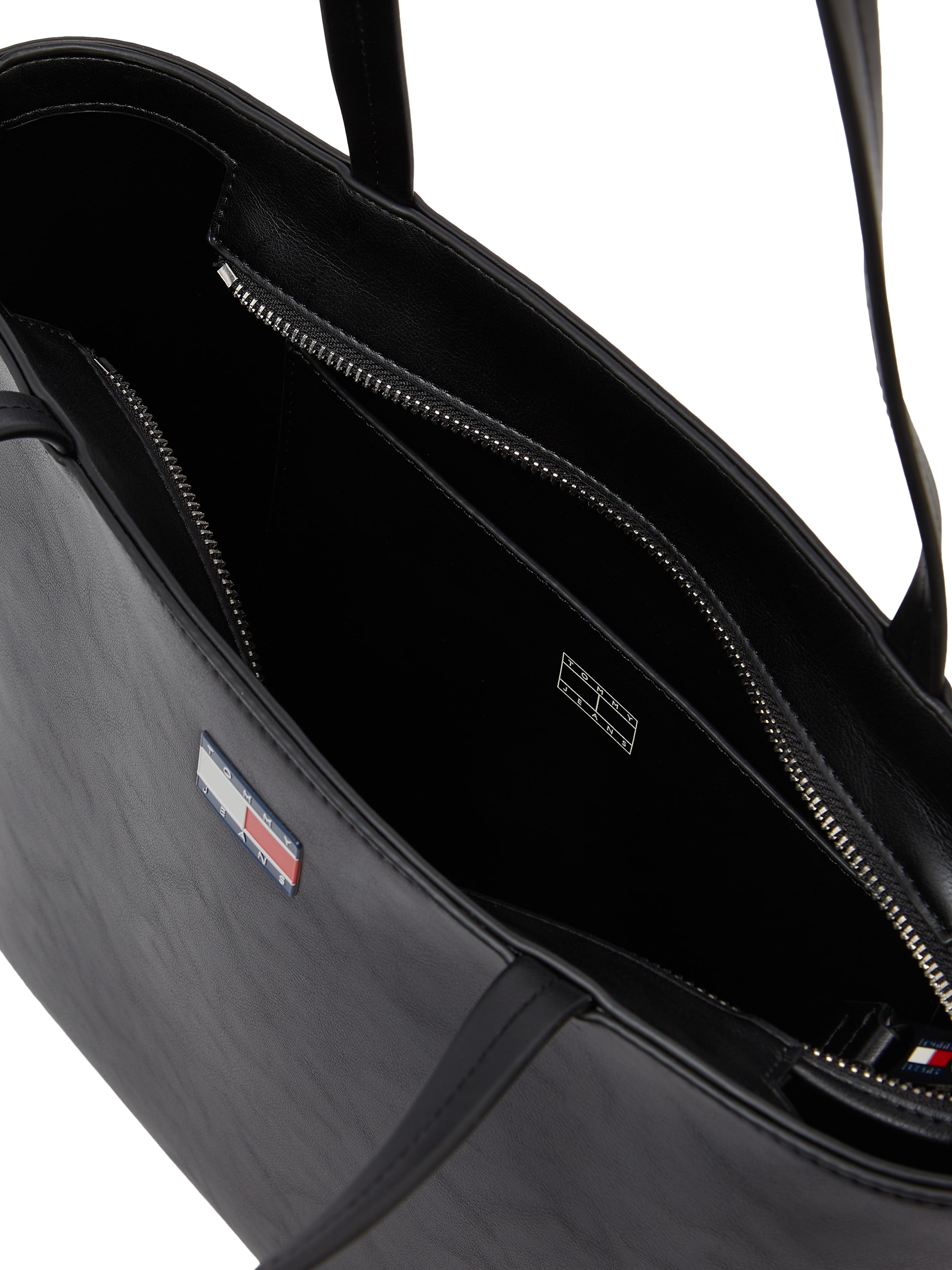 Tommy Jeans Tragetasche »TJW ESS MUST TOTE«, Henkeltasche, Umhängetasche, Shopper mit farbiger Logoflagge