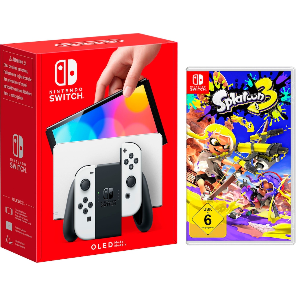 Nintendo Switch Spielekonsole »NSW OLED + Splatoon 3«