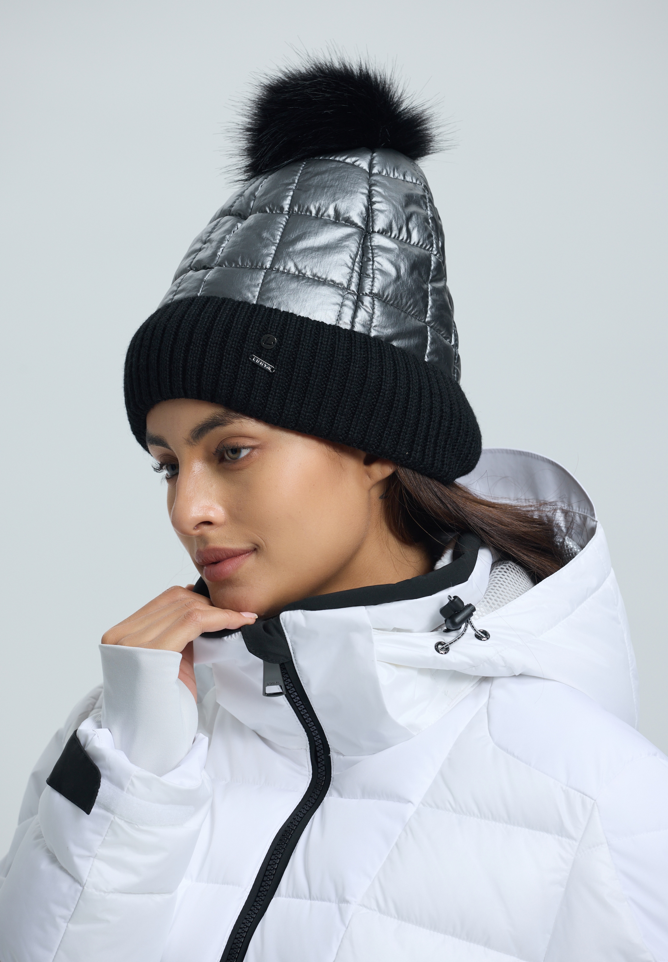 Luhta Strickmütze »LUHTA NAUMOLA« 1 Stk. aus Polyamid, mit Polyesterfutter, mit Polyesterwattierung