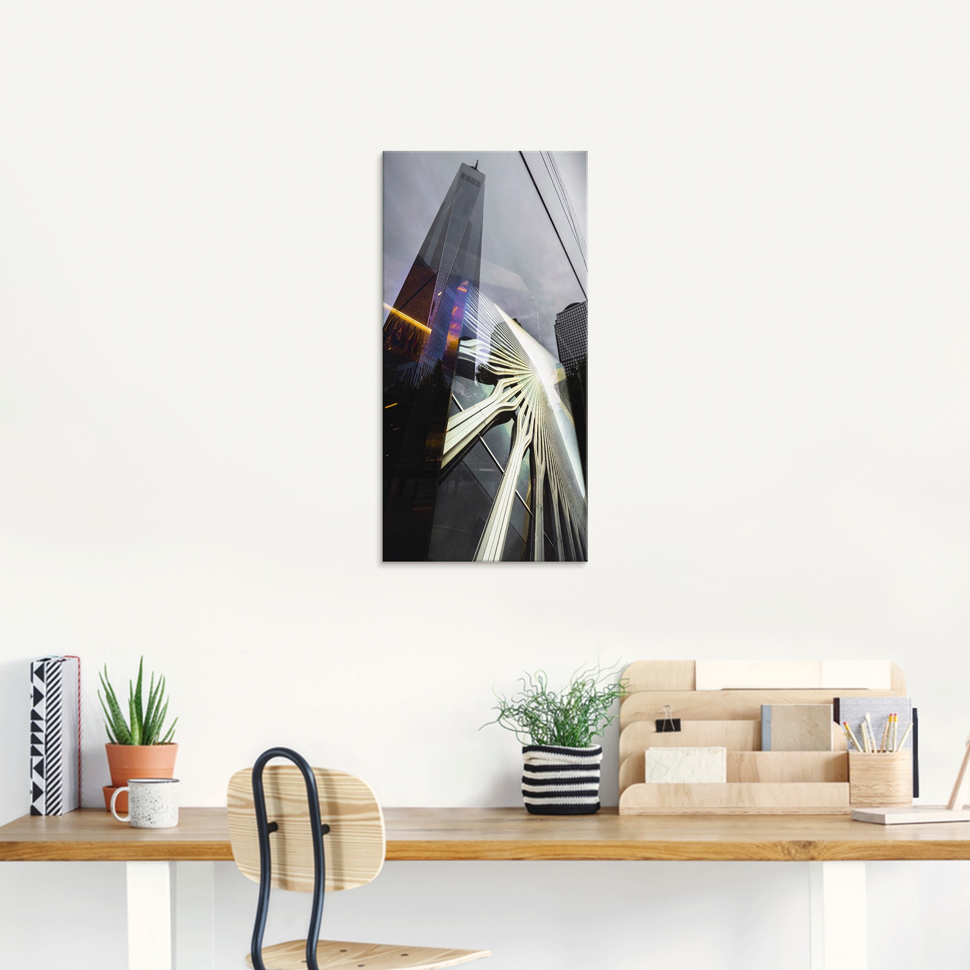 Artland Glasbild »One World Trade Center« Amerika 1 Stk. tlg. in verschiedenen Größen