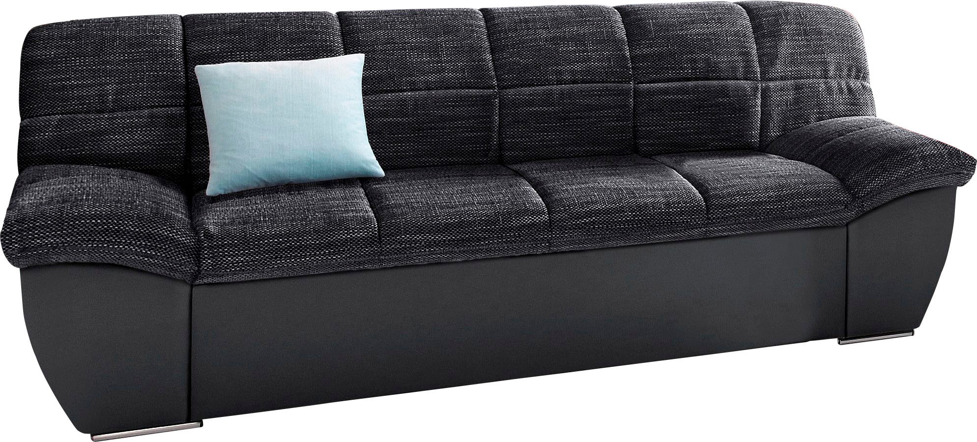 DOMO collection 2-Sitzer »Splash, aktuelle Sitz- und Rückensteppung, komfortabel,« flache Armlehnen zum Entspannen