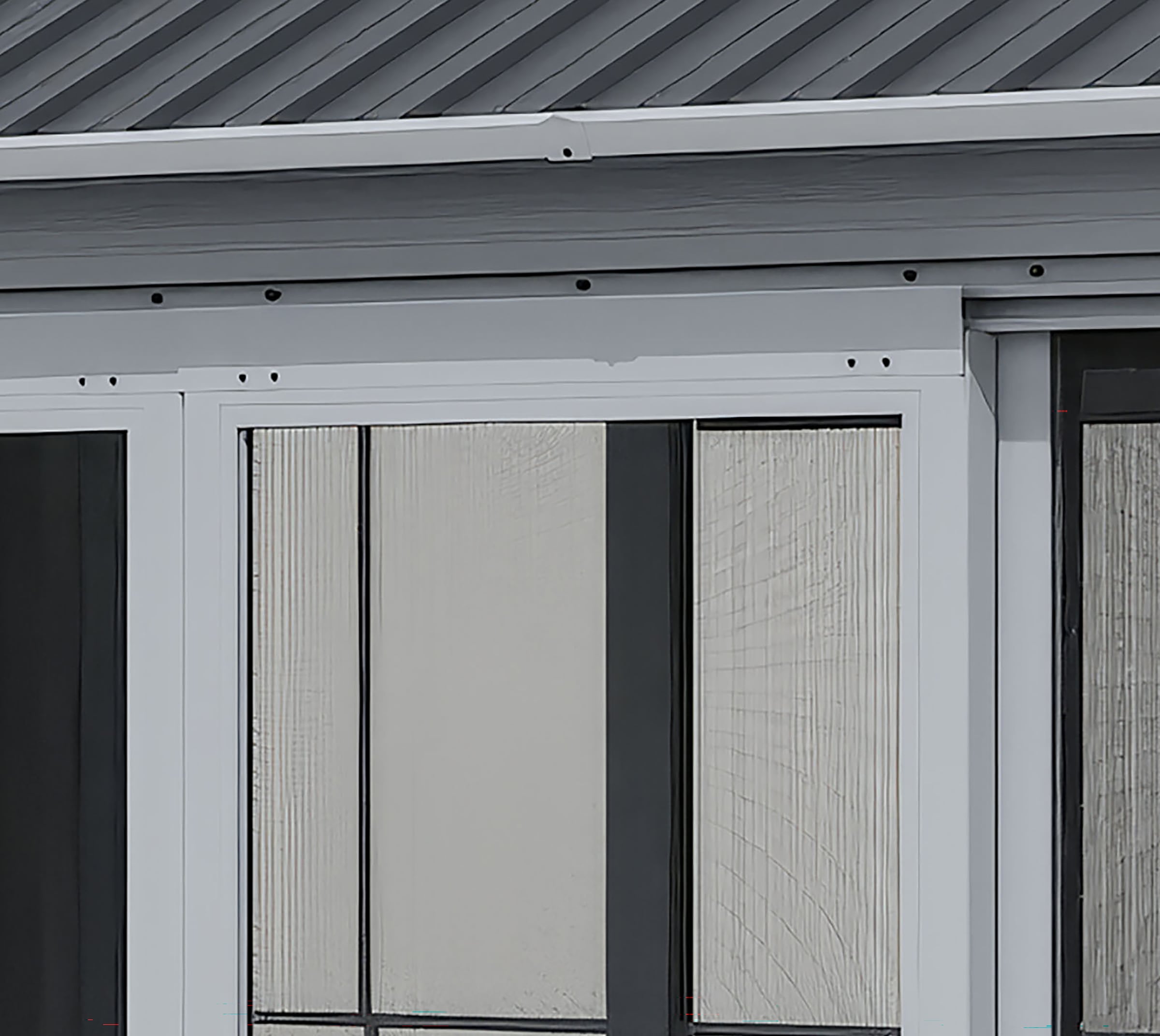 Sojag Pavillon »Olan 1017 Grau -Schwarz« 310x529,5x291cm