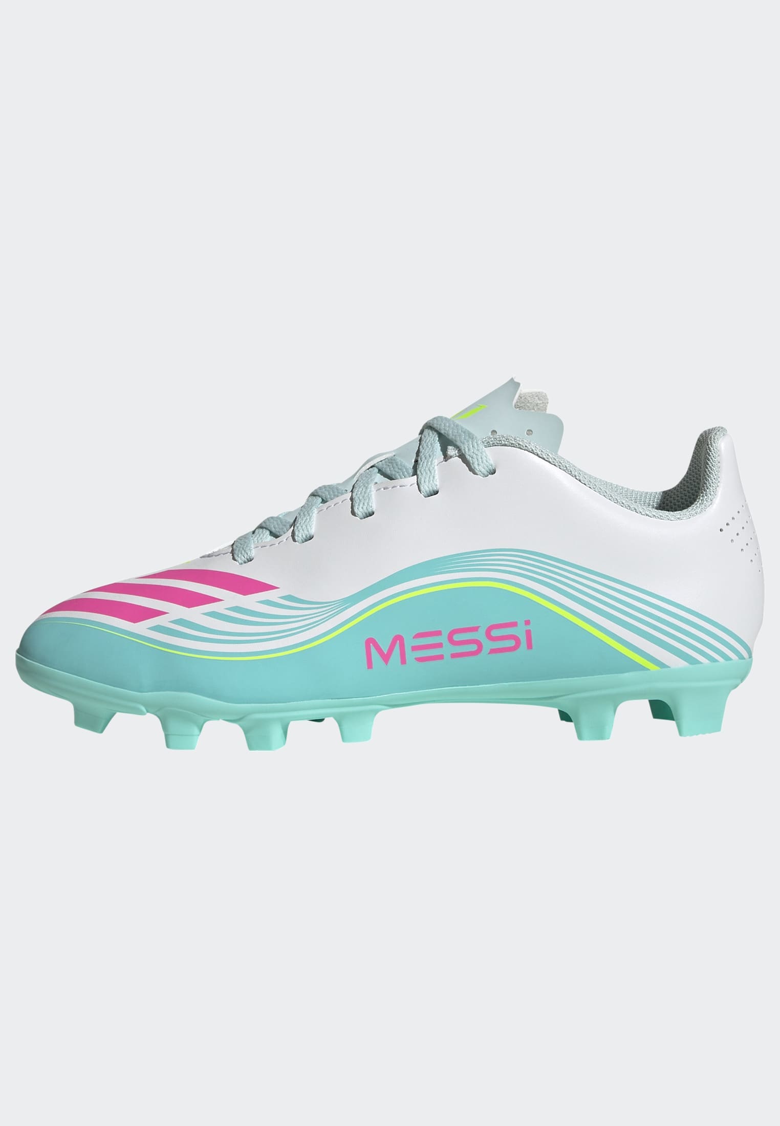 adidas Performance Fußballschuh »F50 MESSI CLUB FIRM GROUND/MULTI GROUND KIDS«  für viele verschiedene Böden geeignet, für Kinder & Jugendliche