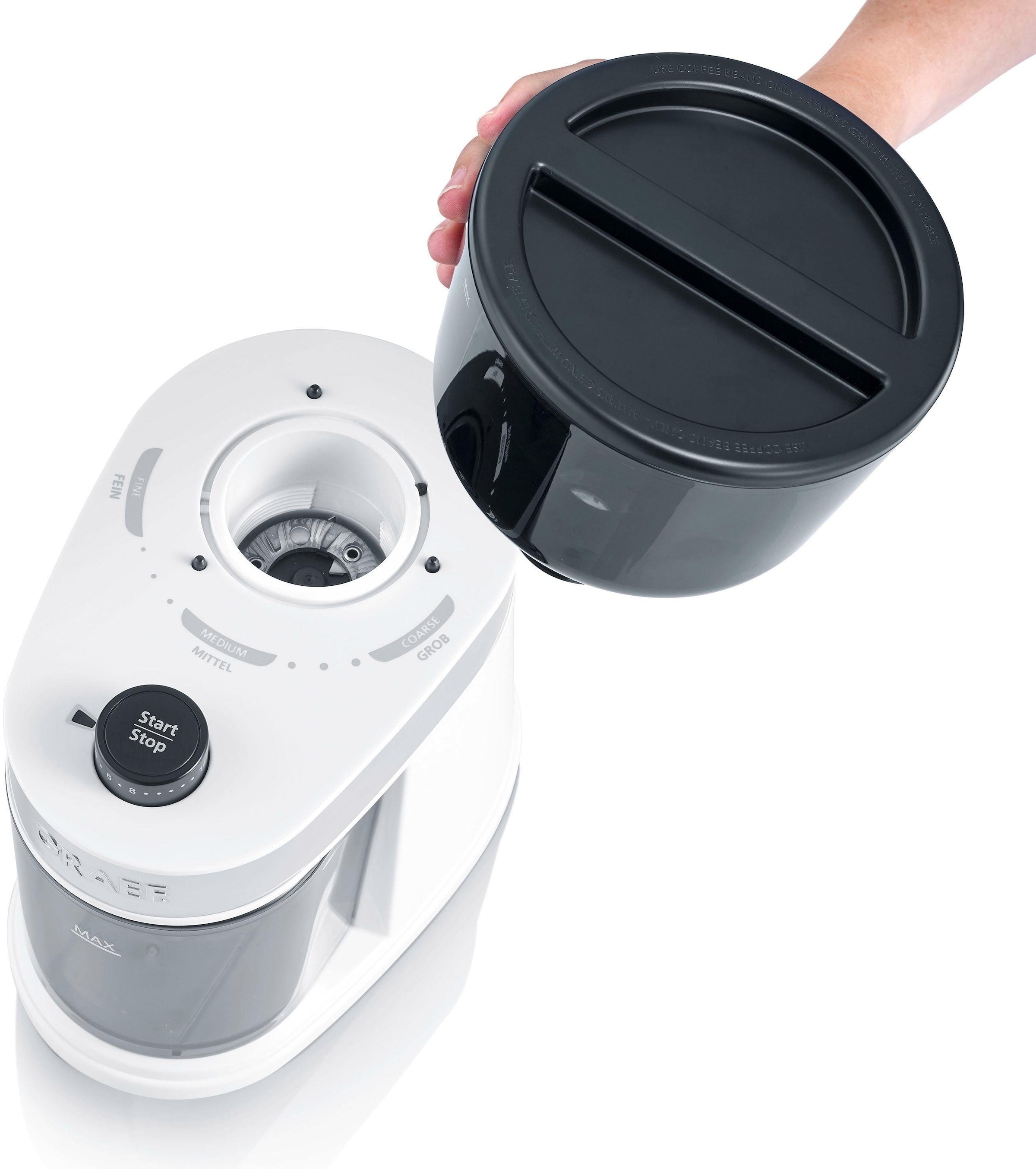 Graef Espressomaschine »"Salita Set"« inkl. Kaffeemühle CM 201 (ES401EUSET), weiß