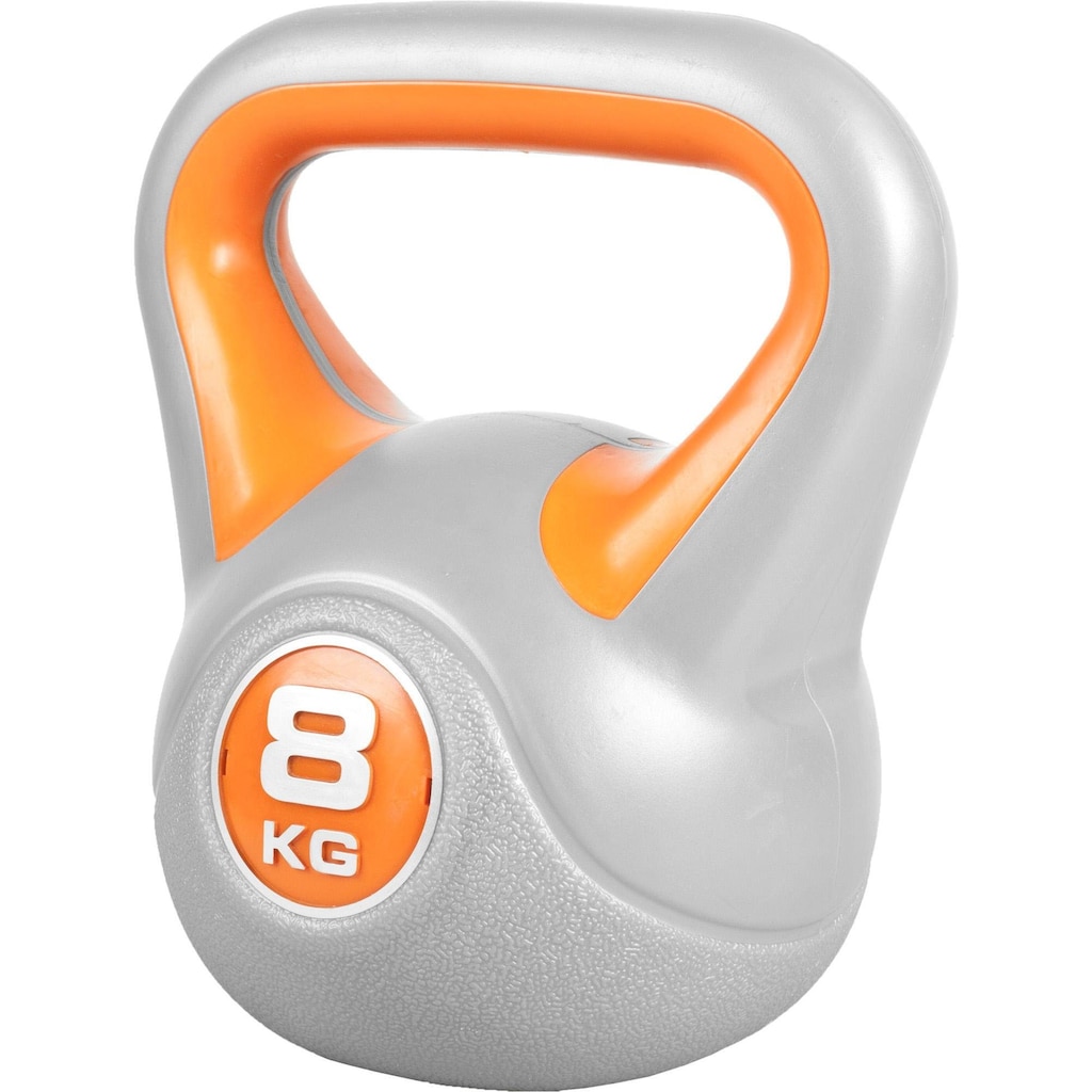 GORILLA SPORTS Kettlebell »Kettlebell Stylish Kunststoff 8 kg«