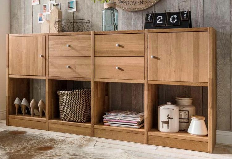 massivem Home Sideboard collection bestellen aus Rechnung Breite cm 181 Wildeichenholz, affaire auf »Ecko«, by Premium