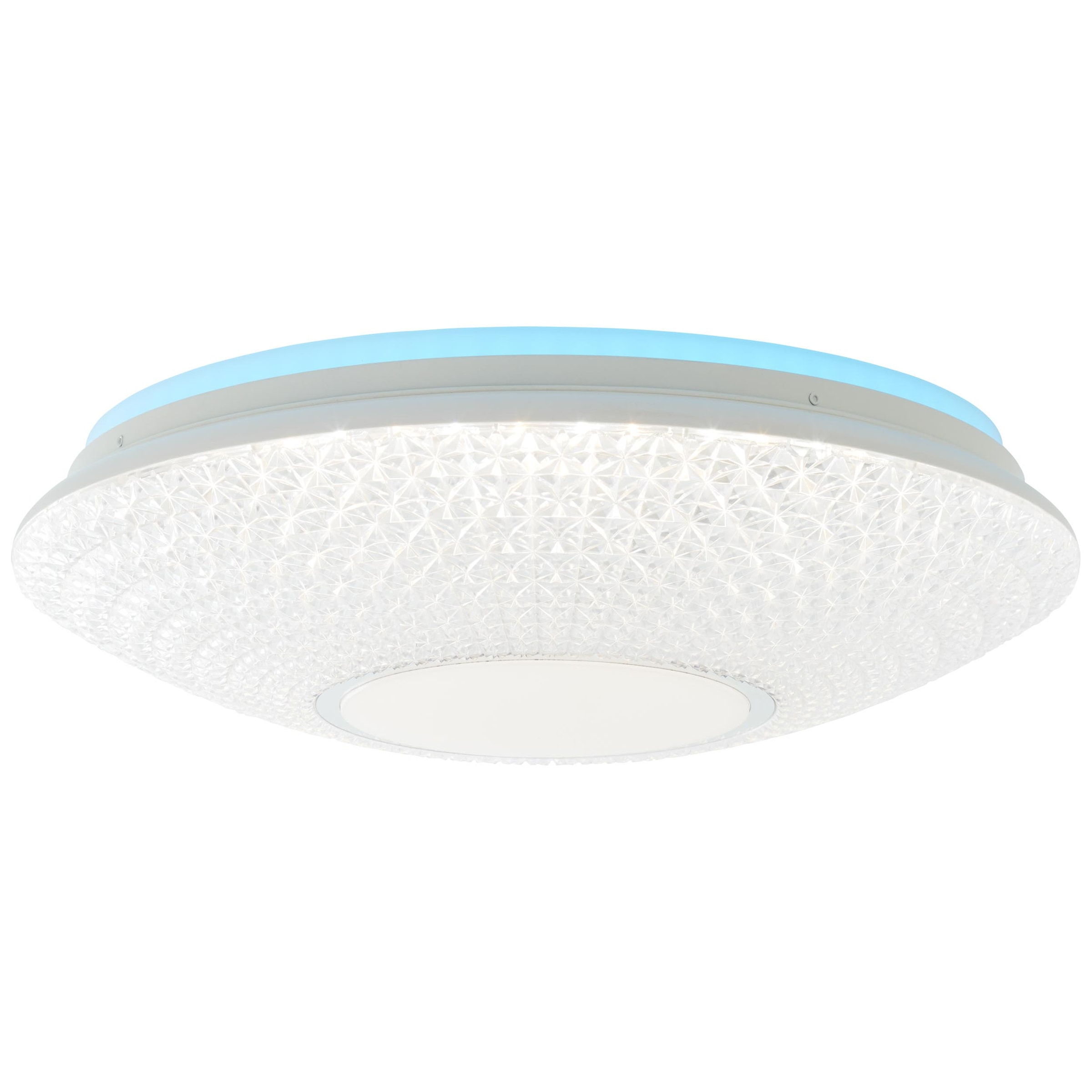 Brilliant Deckenleuchte »Lucian«, 1 flammig, LED Deckenlampe 50cm weiß