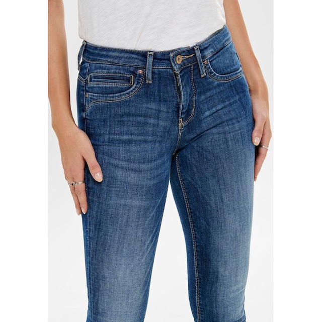 ONLY Skinny-fit-Jeans »ONLKENDELL LIFE«, mit Zipper am Saum bei ♕