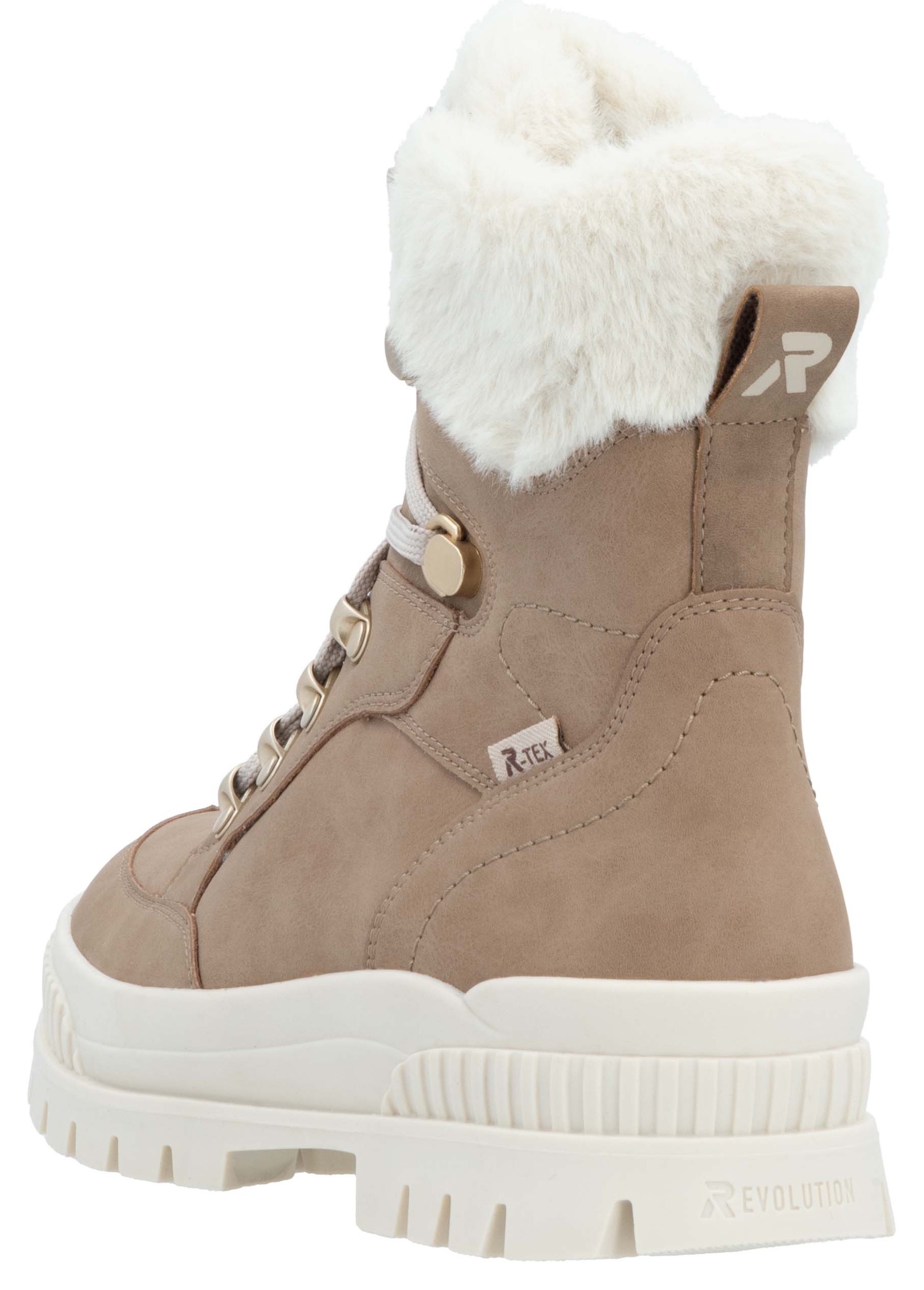 RIEKER Sport Winterboots, Schneeboots, Winterstiefelette mit wasserabweisender R-TEX-Membran