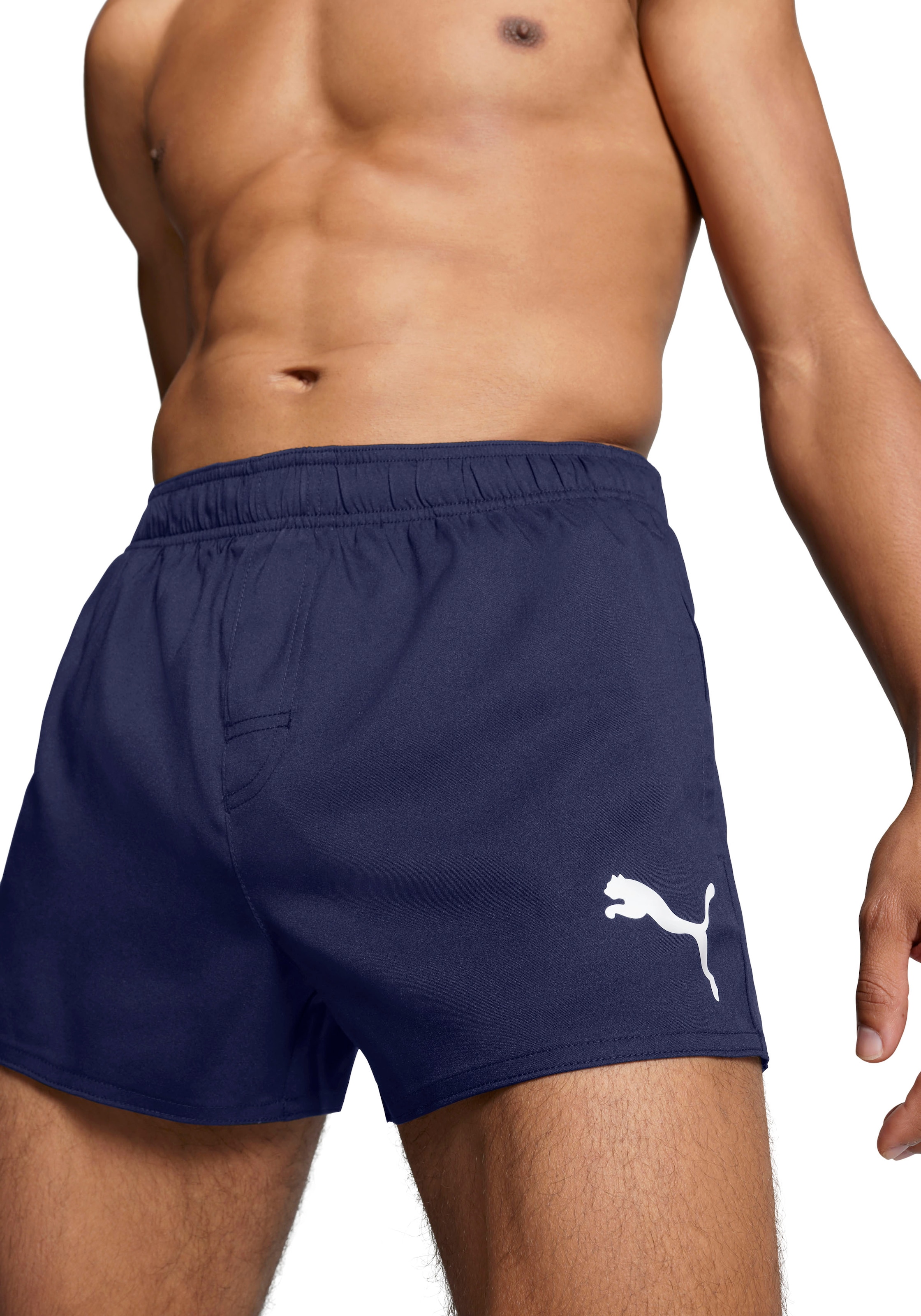 PUMA Badeshorts »PUMA SWIM MEN SHORT SHORTS 1P« mit Seitentaschen