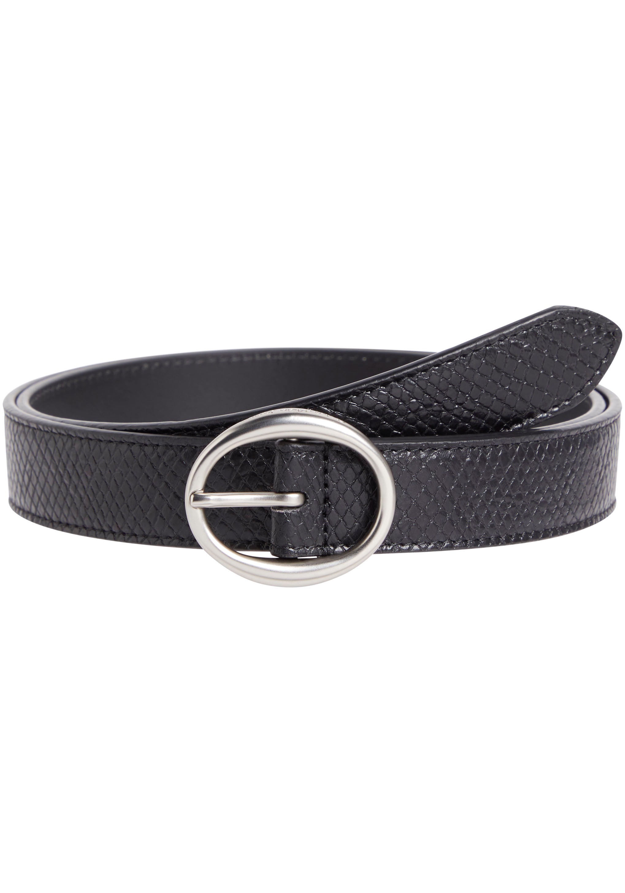 Synthetikgürtel »CLASSIC ROUND LTHR BELT 25MM SN«