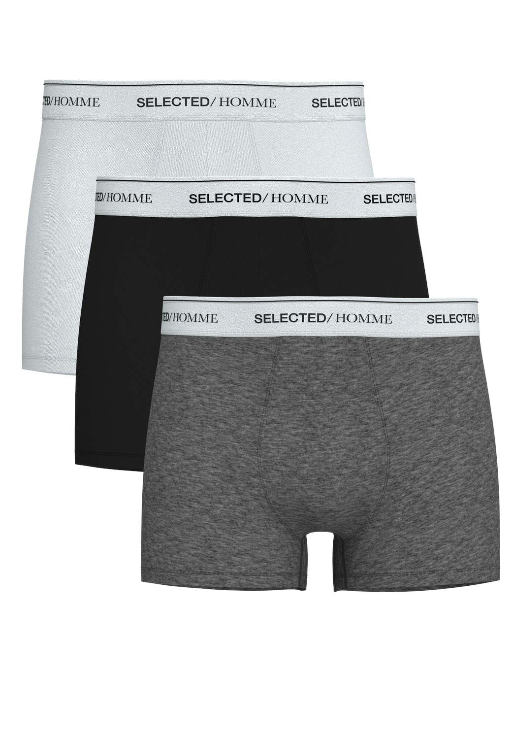 SELECTED HOMME Boxershorts »SLHLIAM 3-PACK TRUNK NOOS«, (Packung)