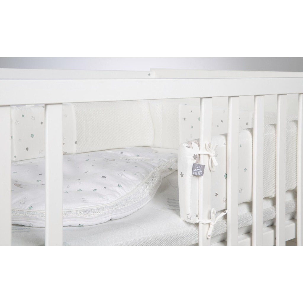 roba® Babybett »safe asleep® Sternenzauber«, (4 tlg.)