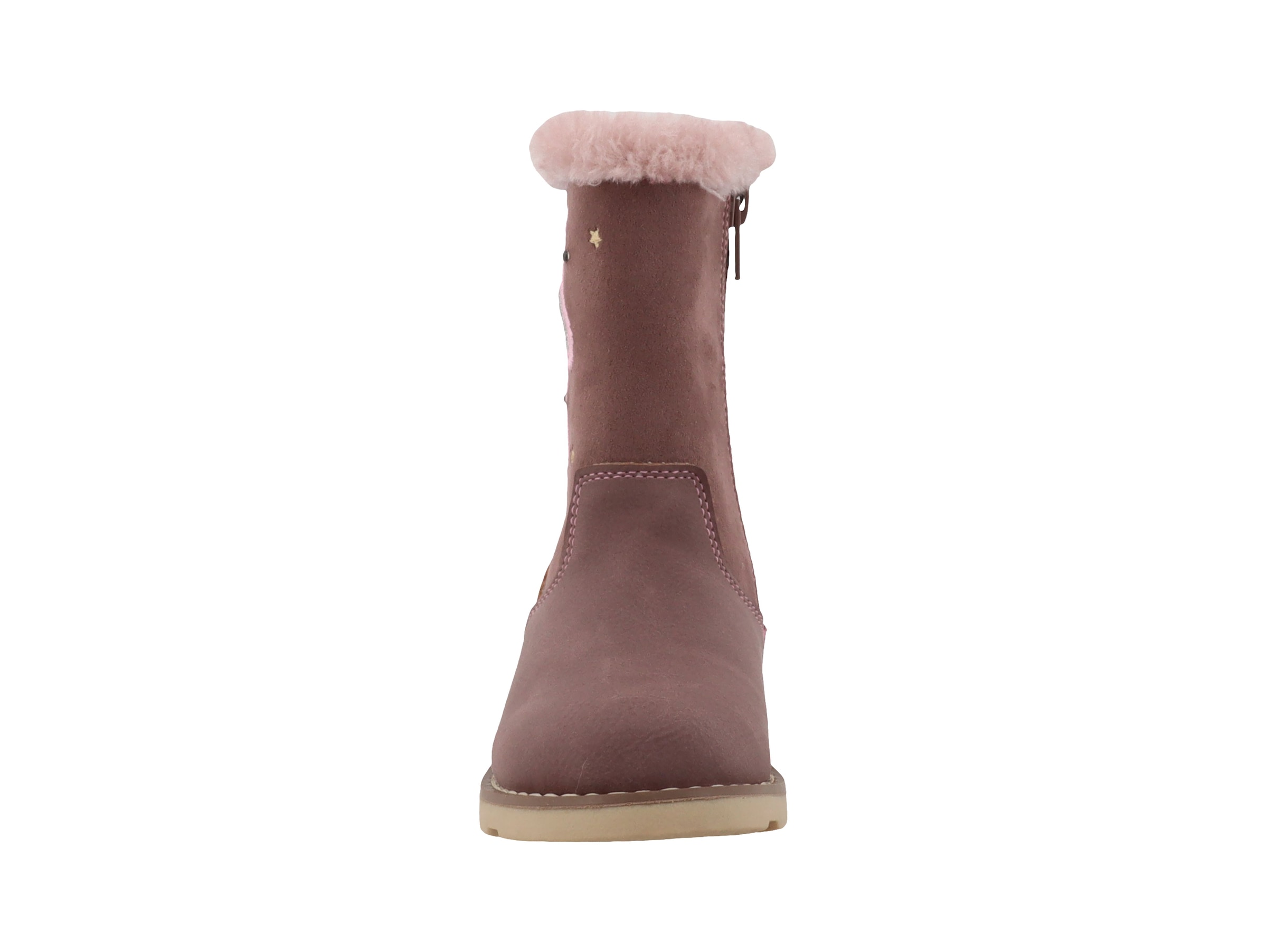 TOM TAILOR Winterstiefel »Blinkschuh«  Langschafttstiefel, Kinderstiefel mit blinkendem Einhornmotiv