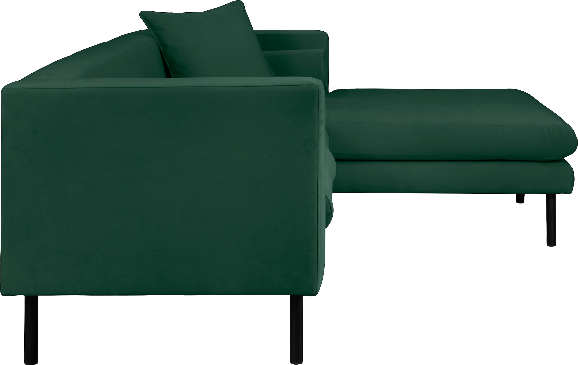 Guido Maria Kretschmer Home&Living Ecksofa »Lillibeth L-Form Designsofa, Maße B/T/H: 240/173/83 cm«, Zierkissen als Wendekissen, in Samtoptik oder Cord