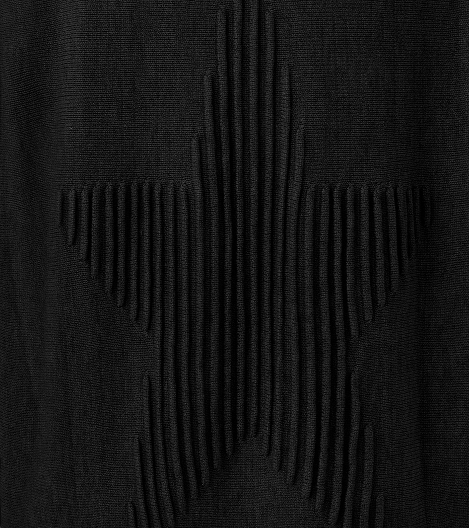 Aniston CASUAL Strickpullover mit eingestricktem Stern im Rücken