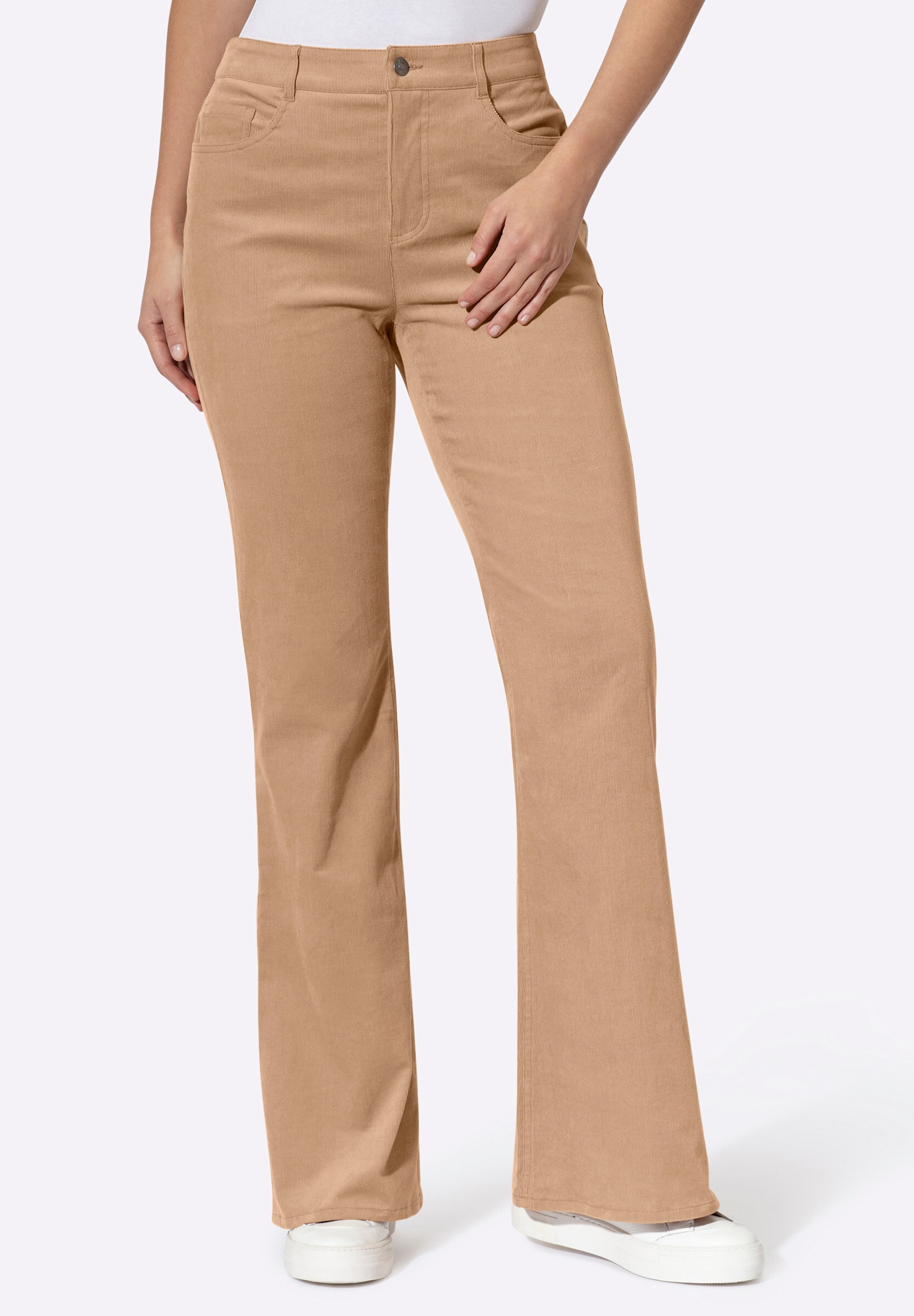 heine 5-Pocket-Hose »Cord-Hose Bootcuthose im 5-Pocket Style«