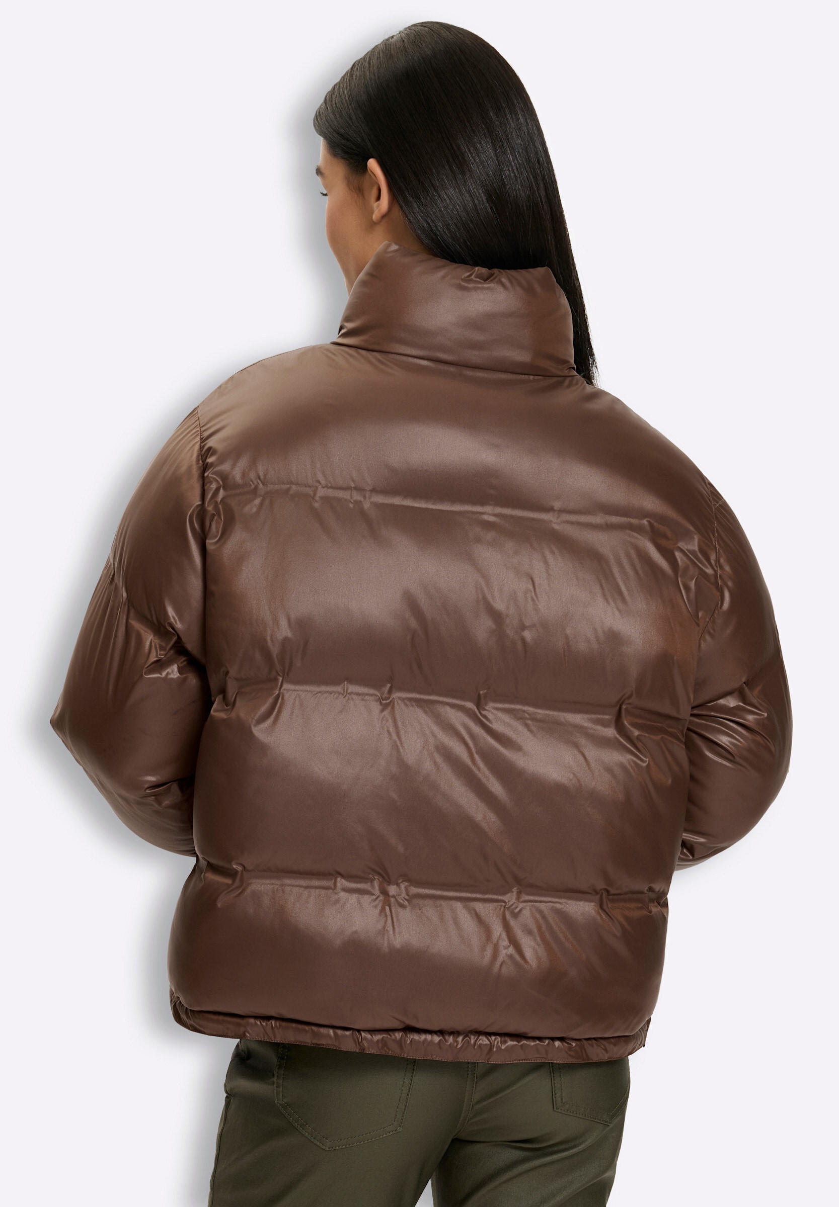 heine Steppjacke »Wendejacke Steppjacke zum Wenden« ohne Kapuze