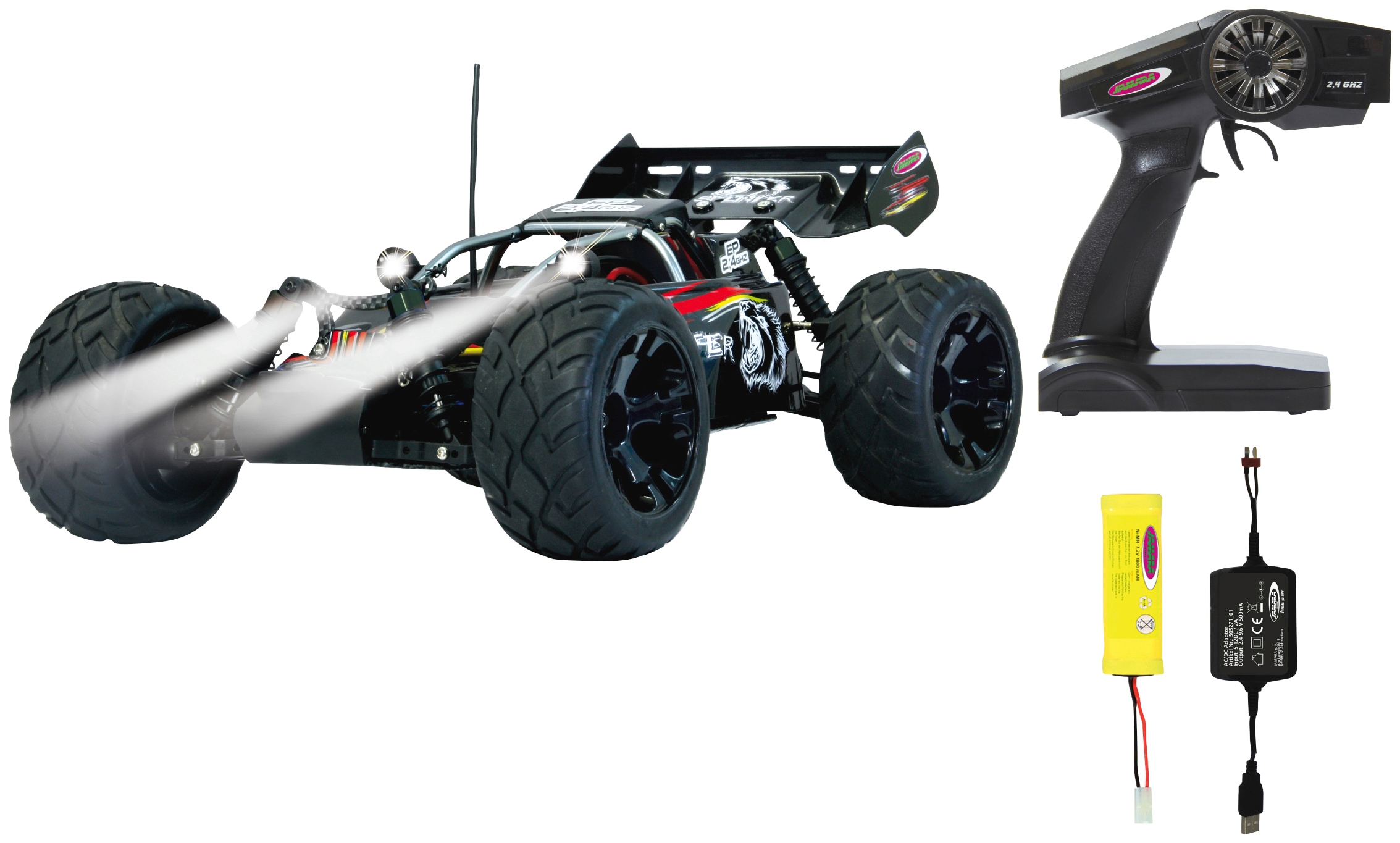 RC-Monstertruck »Splinter Desertbuggy 4WD«, 1:10, 2,4 GHz, mit LED