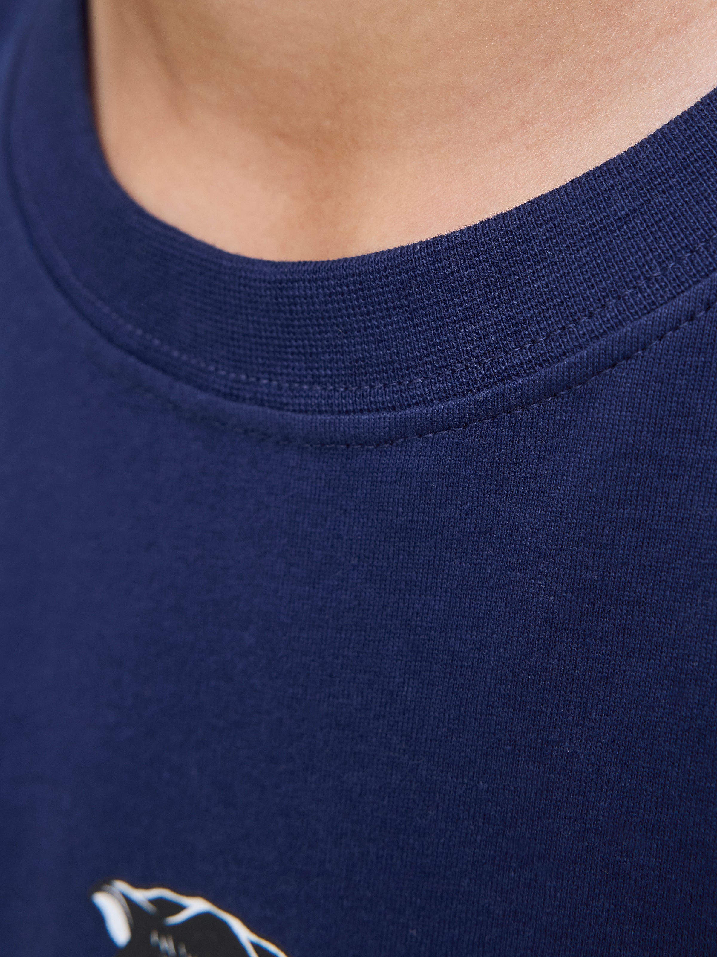 Jack & Jones Junior T-Shirt »JORSKULL NATURE TEE SS CREW NECK SN JNR«