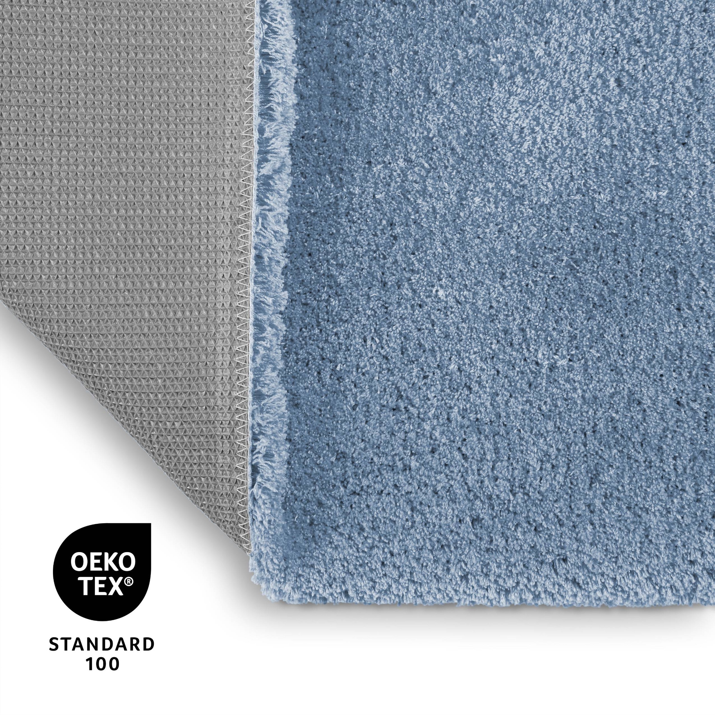 OTTO home Badematte »Kaarin« Höhe 30 mm rutschhemmend beschichtet schnell trocknend Badteppich, getuftet, flauschig, hochflor, große Farbauswahl