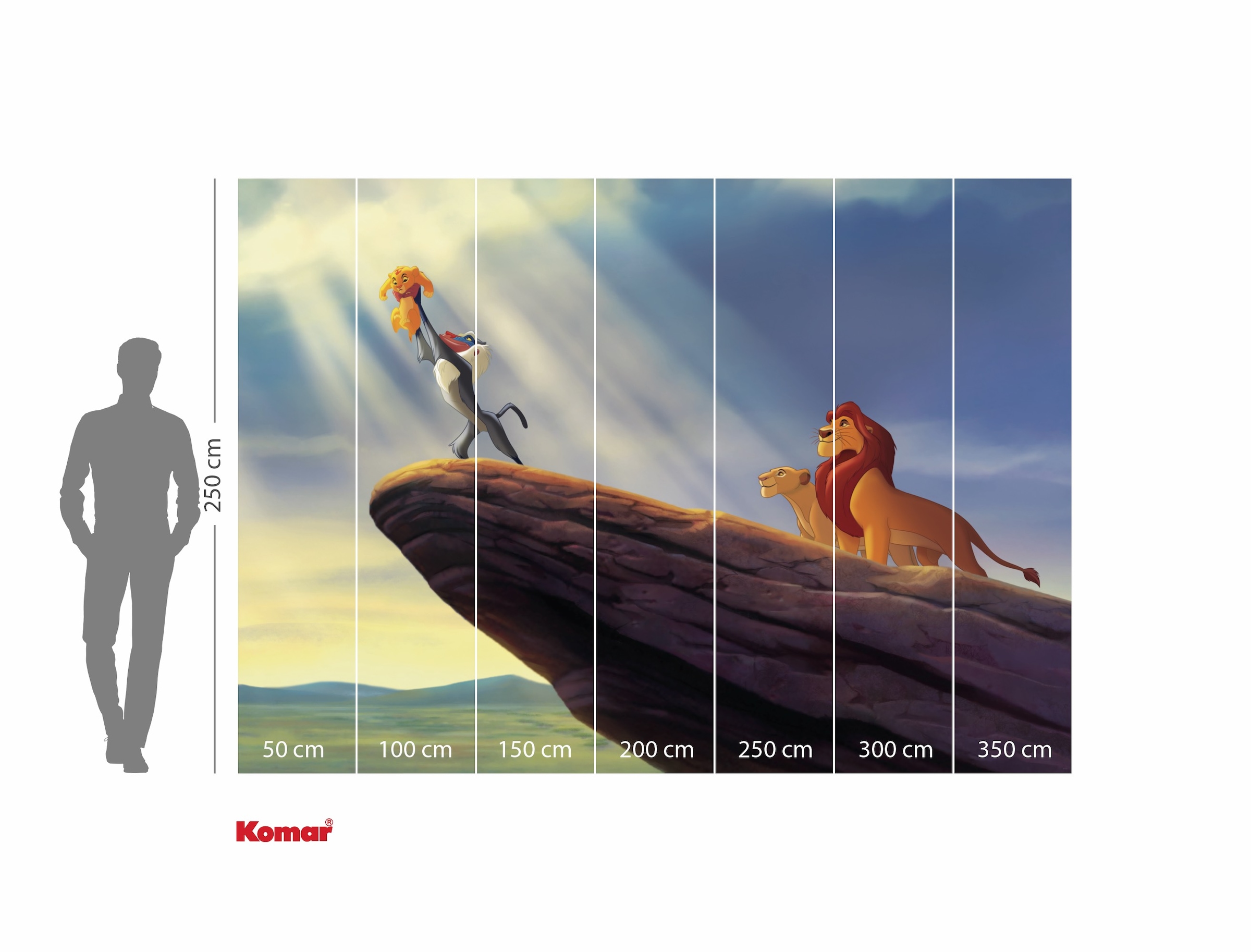 Komar Kindertapete »Disney The Lion King The New King«, bedruckt