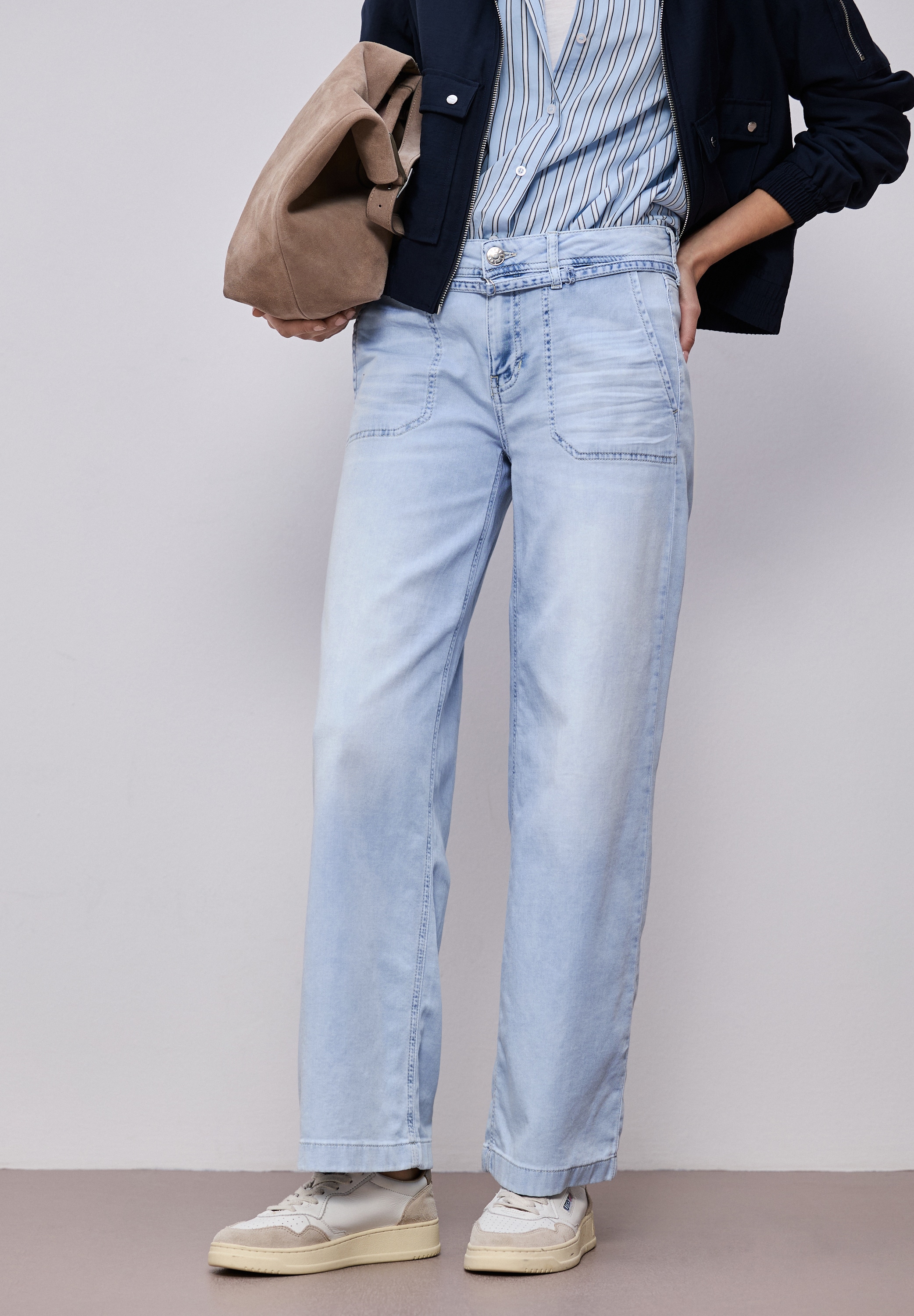 STREET ONE Loose-fit-Jeans »Style Emee« mit Stretch