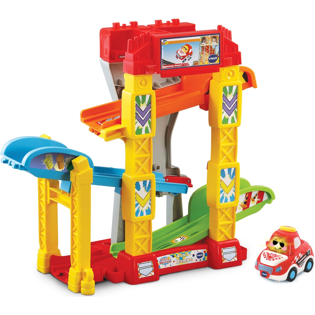 Vtech® Spiel-Parkhaus »Tut Tut Baby Flitzer, 4in1 -Rampe«