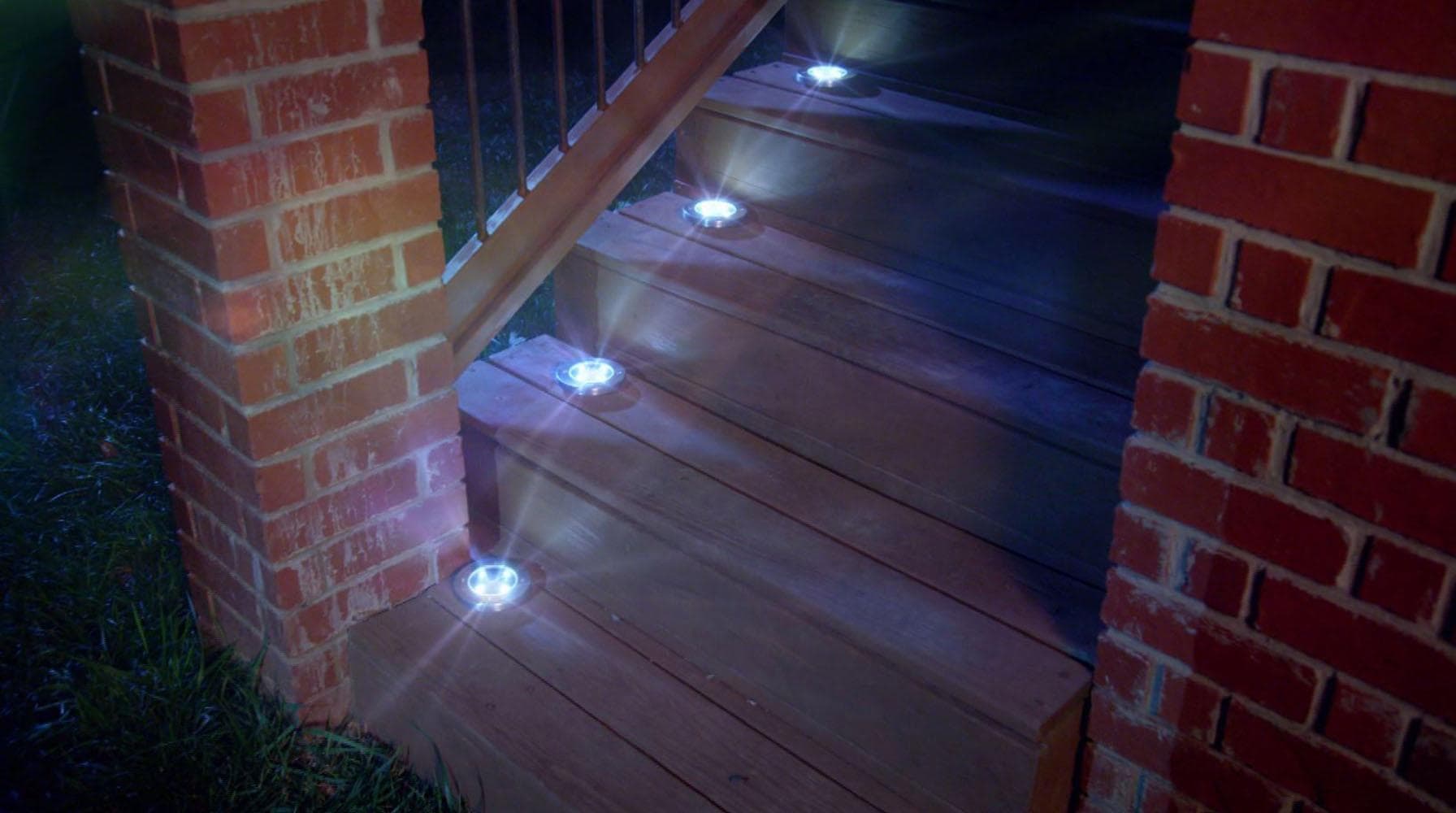 MediaShop LED | mit Set Garantie Gartenleuchte Jahren kaufen online mit Stück 8 XXL 3 »DISK LIGHTS«