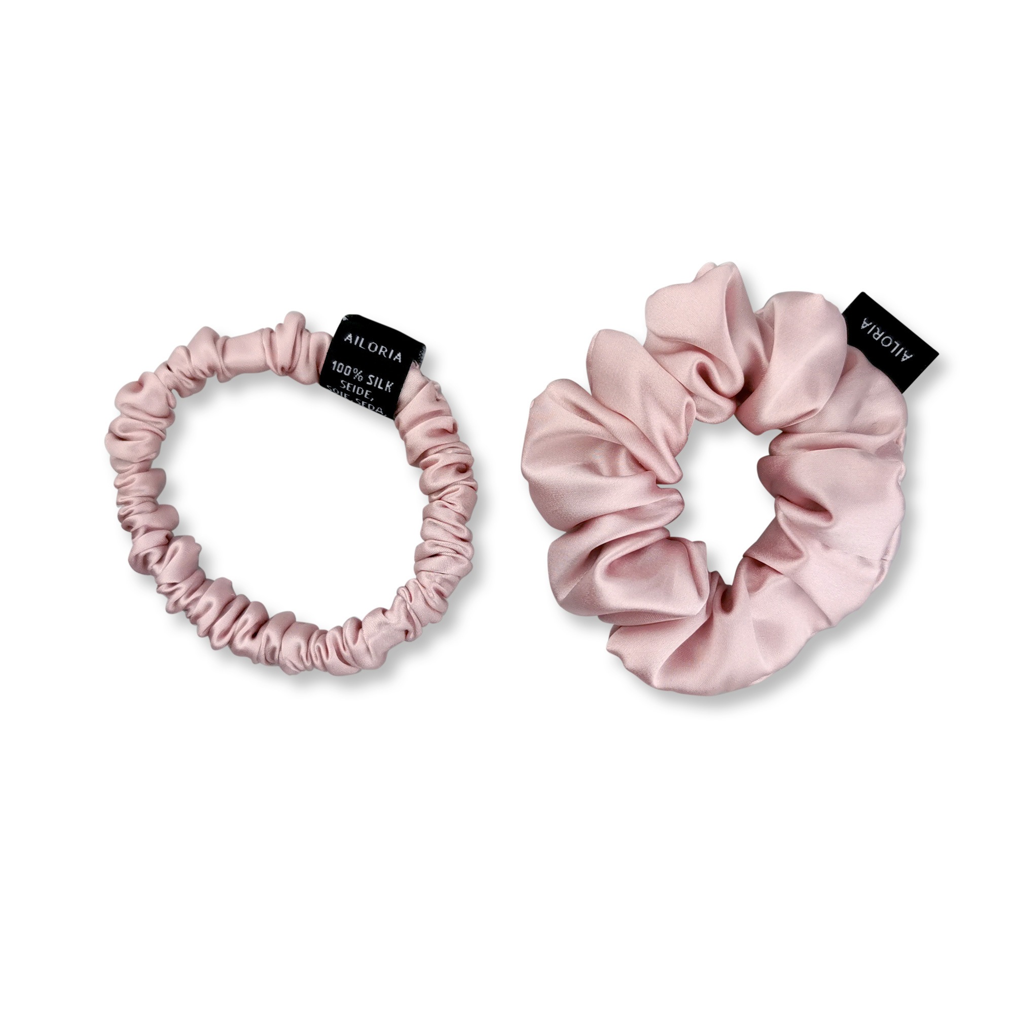 AILORIA Seidentuch »Set Scrunchies S und M aus Seide DOUX«