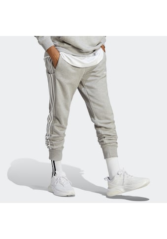 Sporthose »ESSENTIALS FRENCH TERRY TAPERED CUFF 3STREIFEN HOSE«, (1 tlg.)