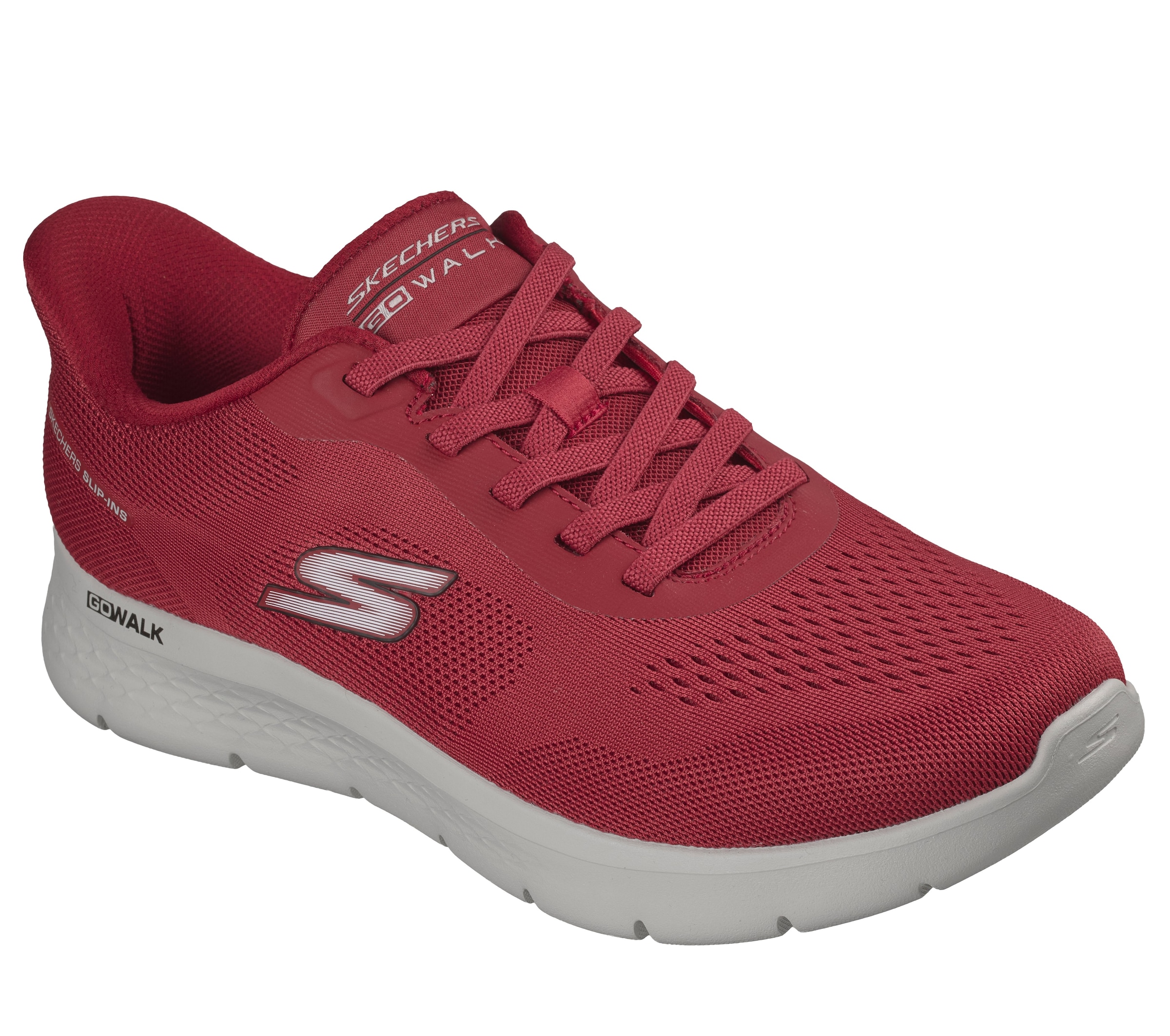 Skechers Slip-On Sneaker »GO WALK FLEX-MASTER«  Schlupfschuh, Halbschuh, Freizeitschuh mit elastischen Schnürsenkeln