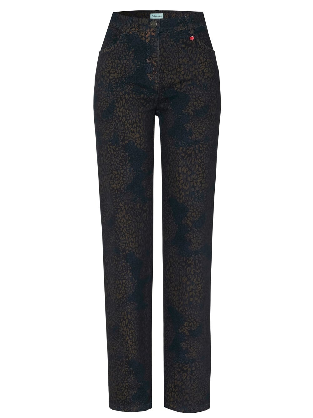 Relaxed Straight-Jeans »Meine beste Freundin« mit dezentem Leoprint