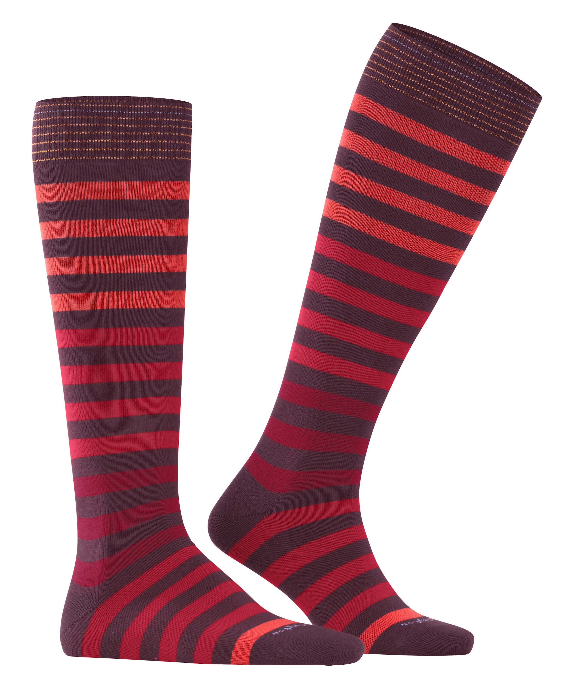 Burlington Kniestrümpfe »Blackpool«, gestreift, blickdicht, passend von Gr. 40-46