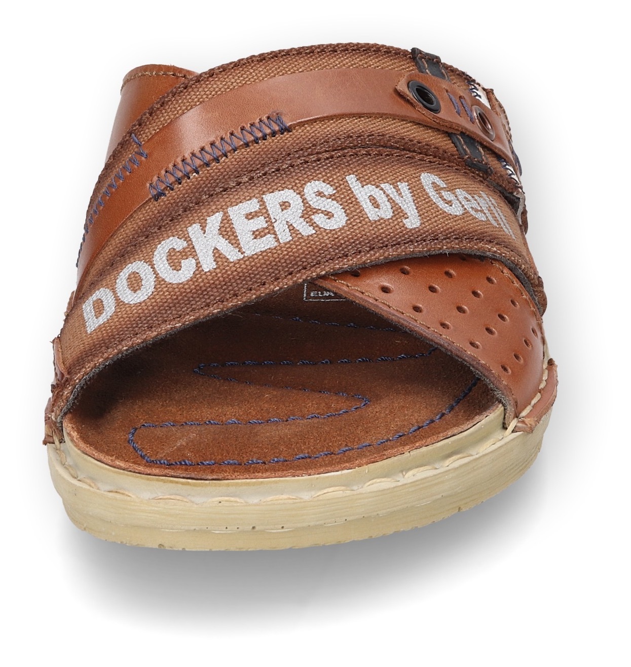 Dockers by Gerli Pantolette  , Sommerschuh, Schlappen mit Kreuzbandage