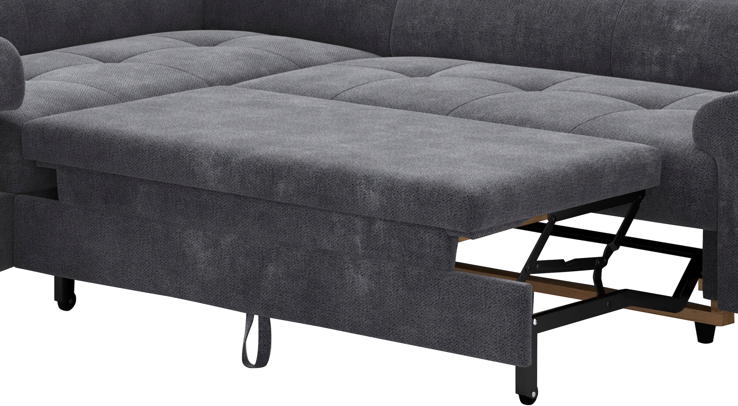 COTTA Ecksofa »Aura L-Form«, mit Schlaffunktion, Bettkasten und Kopfteilverstellung