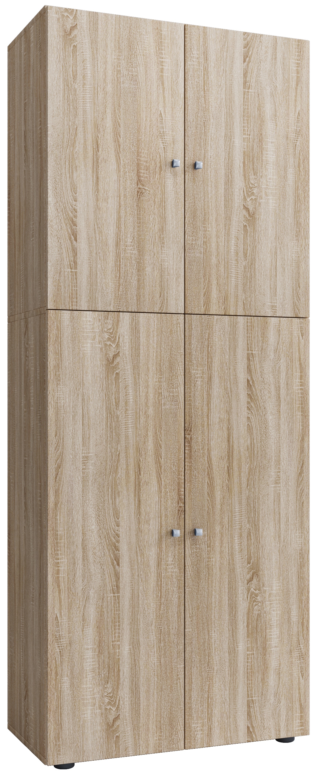 VCM Aktenschrank »VCM Büroschrank mit 5 Fächern | moderner Aktenschrank mit Drehtüren | Maße ca. B. 70 x H. 184 x T. 40 cm ¿ Lona 5-Fach«, (1 St.)