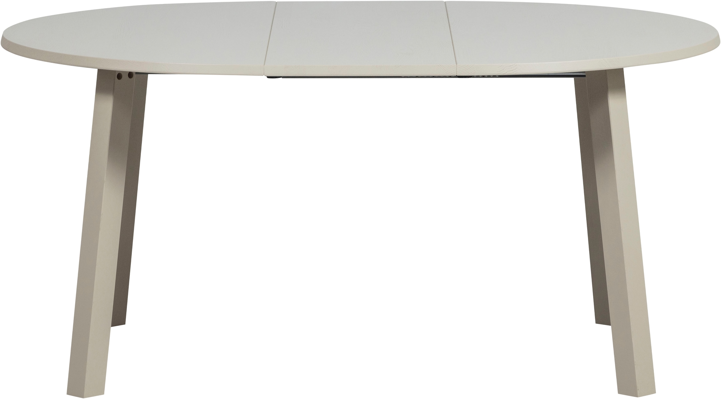 WOOOD Kulissentisch »Tablo mit FSC®-Mix Eichenholz ausziehbar, Ø 120 bis B 200 x H 75 cm« Ausziehbar von 120 bis 200 cm, Tragkraft 150 kg, sichtbare Maserung