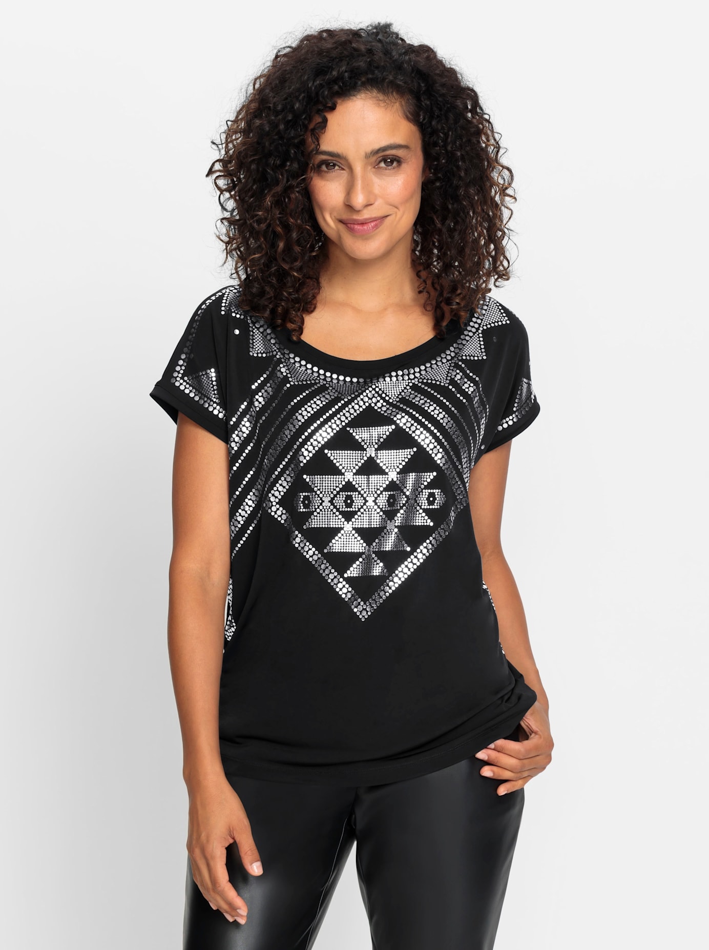 Inspirationen Kurzarmshirt »Shirt«, (1 tlg.)