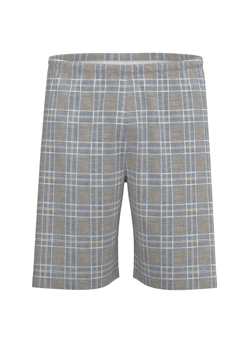 Trigema Bermudas »TRIGEMA Pyjama Shorts mit Karo-Muster«
