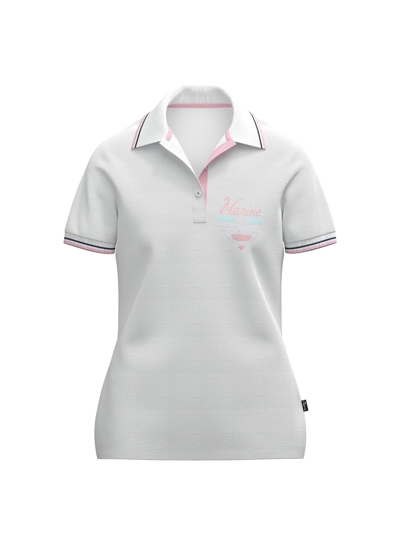 Trigema Poloshirt »TRIGEMA Polo Shirt im Marine Design« 1
