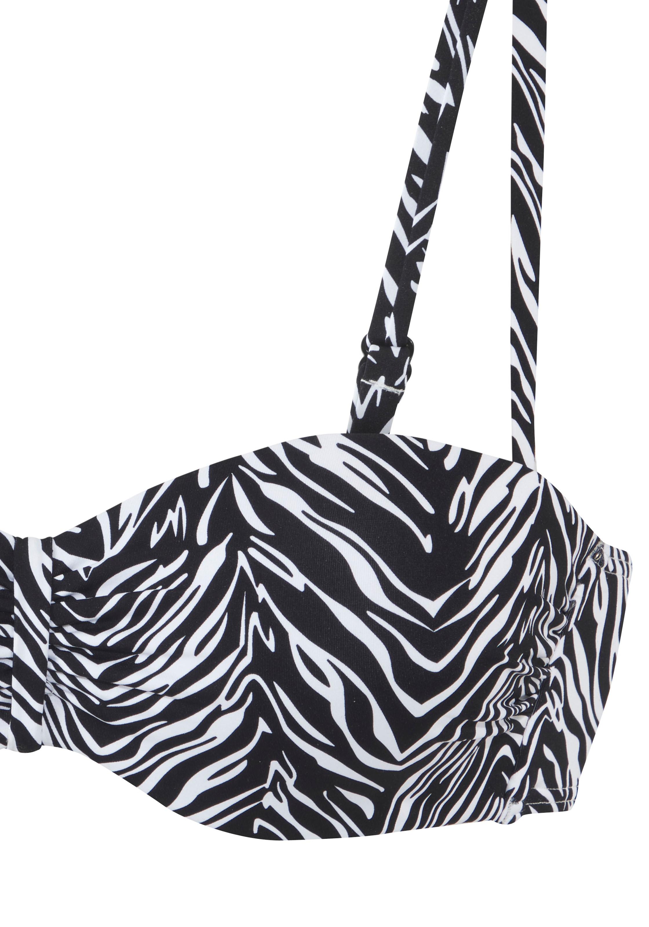 s.Oliver Bügel-Bandeau-Bikini-Top »Kanto« im Animal-Design