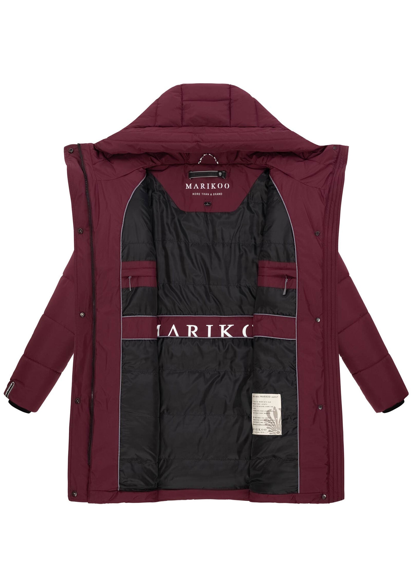 Marikoo Winterjacke »Marikoo Karumikoo XVI Damen Winterjacke B987«