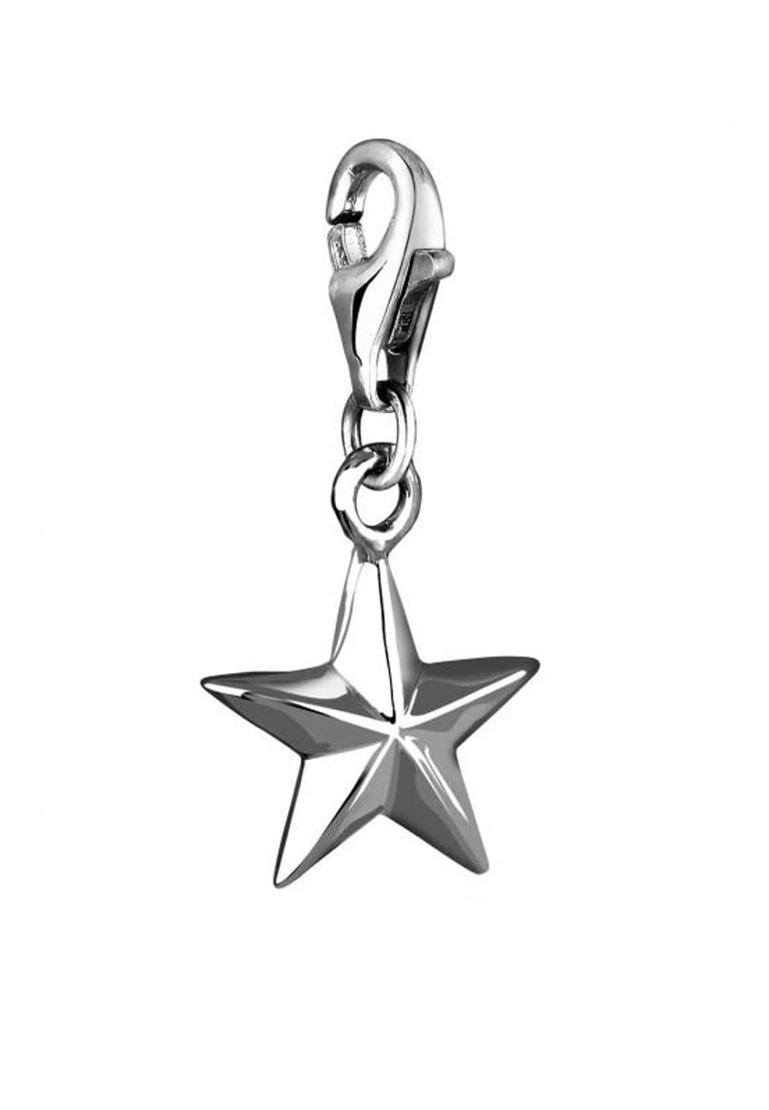Nenalina Charm-Einhänger »Charm Stern-Anhänger Star Party Astro 925 Silber«