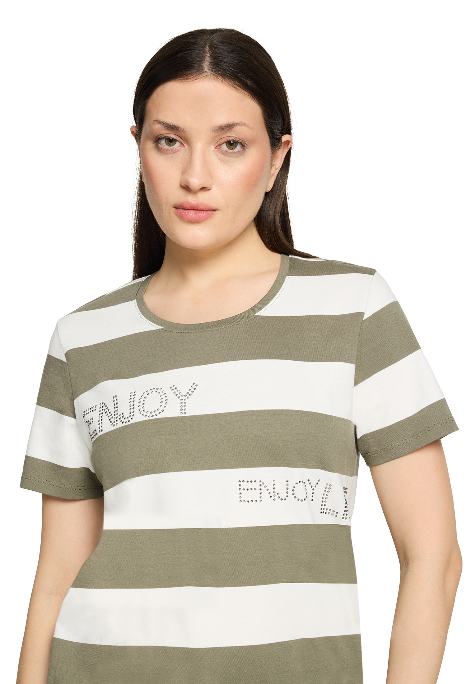 Betty Barclay 3/4-Arm-Shirt »Ringelshirt mit Tunnelzug«