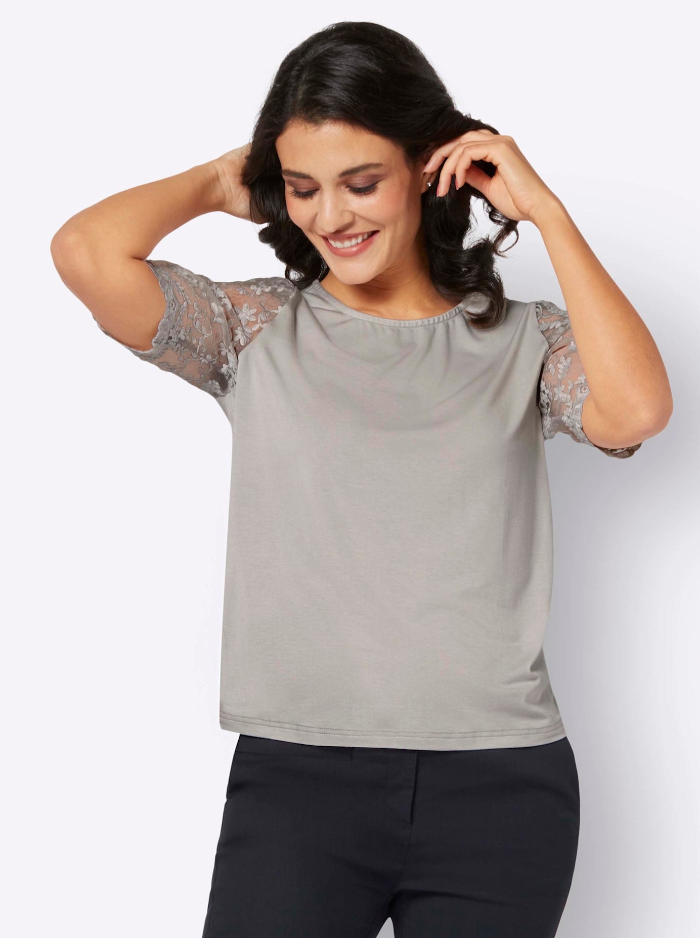 creation L Kurzarmshirt »Shirt« 1 Stk.